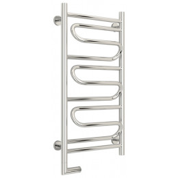 Полотенцесушитель, Сунержа, Элегия 2.0, шгв 450*117-132*862, нижнее слева, МЭМ, цвет-сталь (без покрытия)