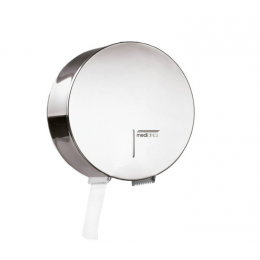 Диспенсер для туалетной бумаги, Mediclinics, шгв 250*129*250, цвет-нержавеющая сталь