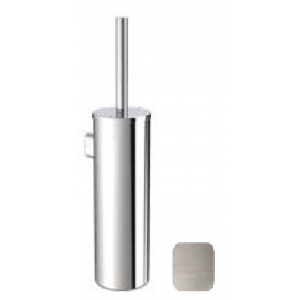 Ёршик, Almar, шгв 80*105*383, цвет колбы/держателя-Brushed Nickel (Товар заказной, возврату не подлежит)