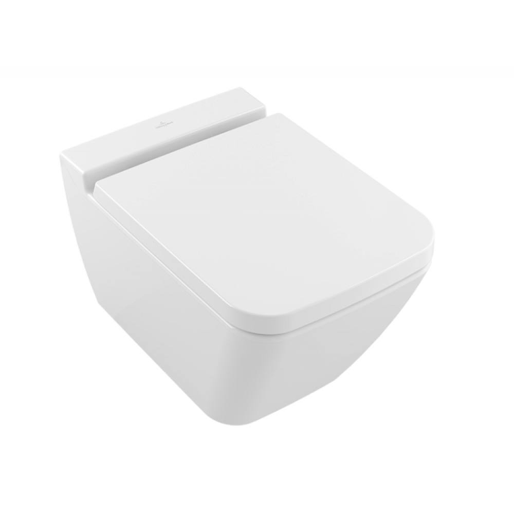 Унитаз, Villeroy&Boch, Finion, подвесной, шгв 375*560*350, CeramicPlus, цвет-альпийский белый