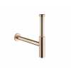 Сифон, Dornbracht, назначение-для раковины, тип-бутылочный, цвет-золото светлое сатинированное (Light Gold Satin)