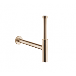 Сифон, Dornbracht, назначение-для раковины, тип-бутылочный, цвет-золото светлое сатинированное (Light Gold Satin)