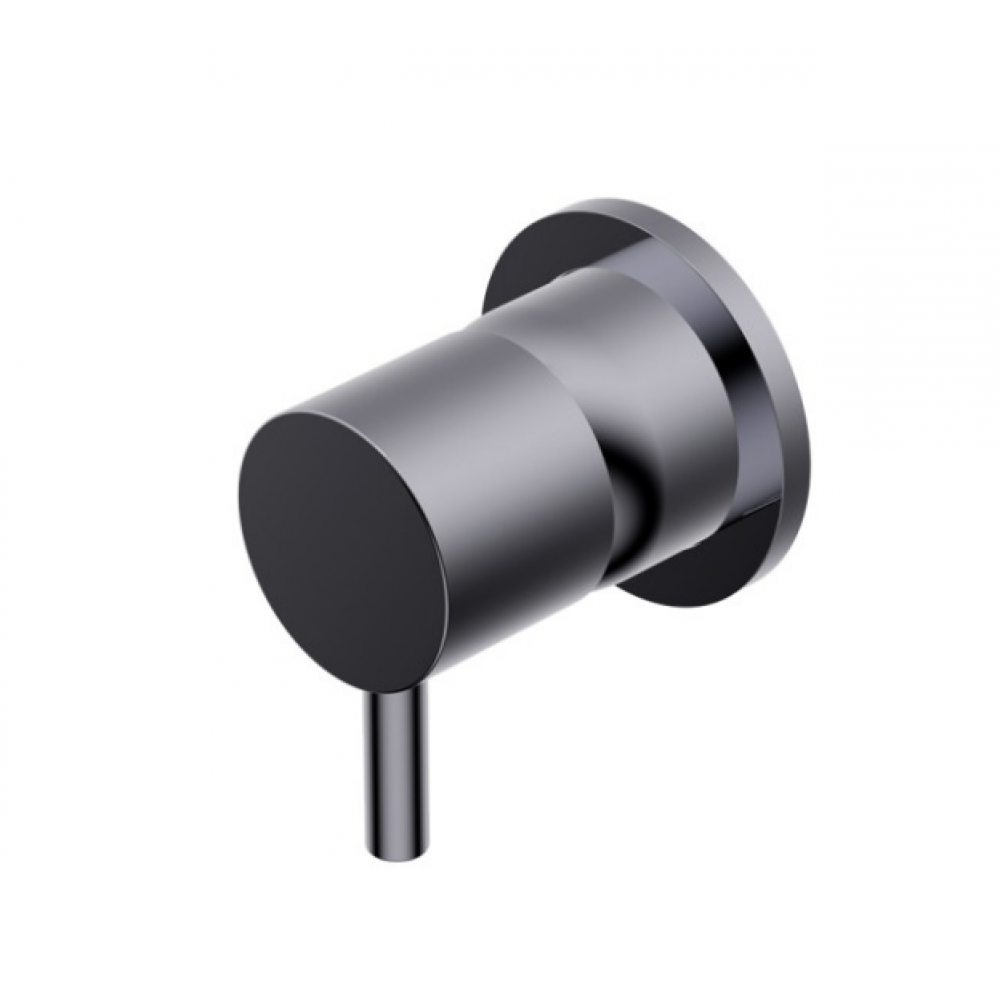 Смеситель для душа, Ritmonio, Diametro35 S, на 1 потребитель, цвет-хром черный брашированный (Brushed Black Chrome)