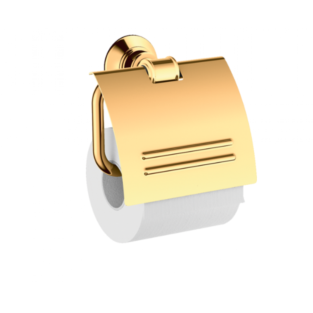 Бумагодержатель, Axor, Axor Montreux, шгв 130*60*79, цвет-полированное золото