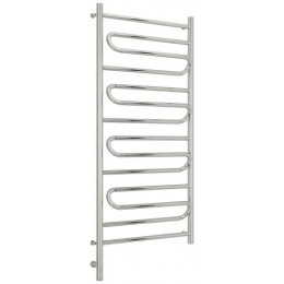 Полотенцесушитель, Сунержа, Элегия 3.0, шгв 632*120*1324, нижнее слева, МЭМ, цвет-сталь (без покрытия)