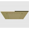 Накладная панель, Gessi, Afilo, 500*500, для душевой системы, цвет-Brass PVD