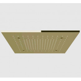 Накладная панель, Gessi, Afilo, 500*500, для душевой системы, цвет-Brass PVD