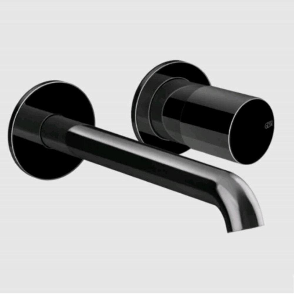 Смеситель для раковины, Gessi, Habito Unito, цвет-Black Metal PVD