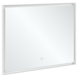 Зеркало, Villeroy&Boch, Subway 3.0, прямоугольное, шгв 1000*47,5*750, с подсветкой, цвет рамы-белый матовый