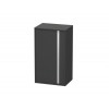 Шкаф-пенал, Duravit, Ketho, шгв 500*360*880, петли-слева, цвет-графит матовый
