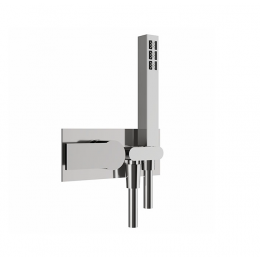 Смеситель для душа, Carimali, IlQuadro, на 1 потребитель, цвет-хром