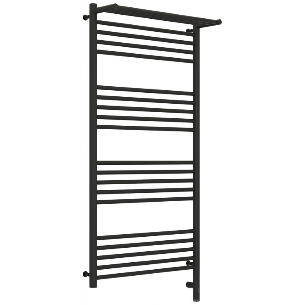 Полотенцесушитель, Сунержа, Богема 3.0, с 1 полкой, шгв 632*214*1324, нижнее справа, МЭМ, цвет-тёмный титан муар