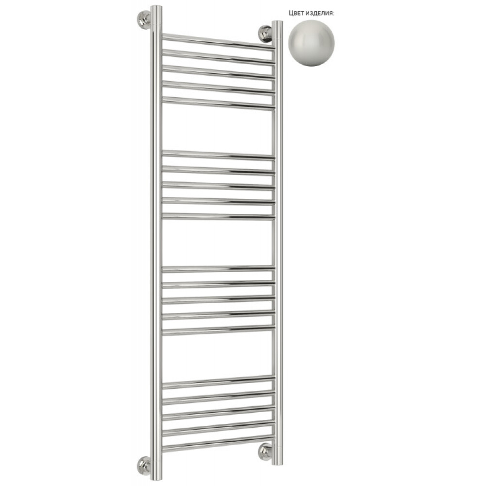 Полотенцесушитель, Сунержа, Богема +, прямая, шгв 450*76*1262, цвет-RAL 9006 бело-алюминиевый