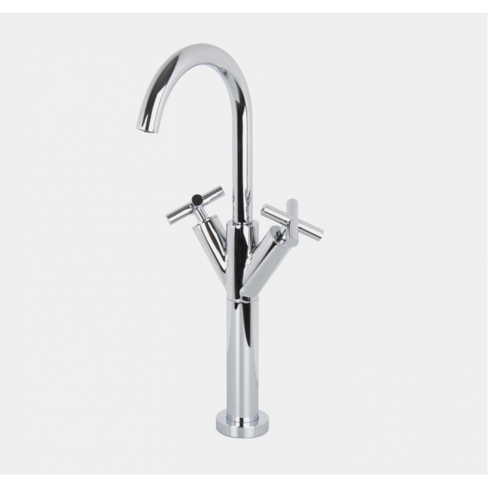 Смеситель для раковины, Fima Carlo Frattini, Maxima, цвет-хром черный брашированный