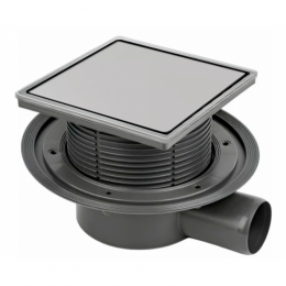 Трап, Bettoserb, Superior, горизонтальный, DN-50, цвет решетки-хром/под плитку