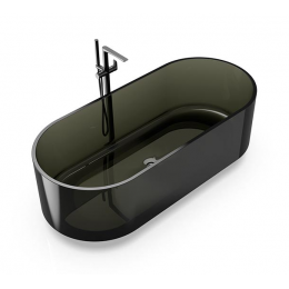 Ванна, KNIEF, Ellipse Shape, шгв 1700*750*560, цвет-Black Galaxy