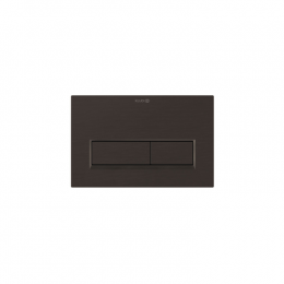 Клавиша смыва, Kludi, UNIFIX, для унитаза, шгв 244*9,3*160, подходит к Geberit Sigma, цвет-черный брашированный