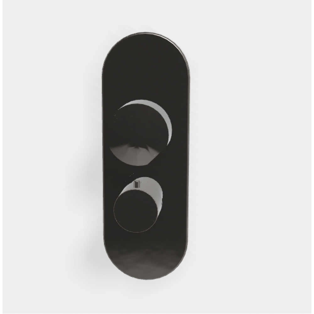 Смеситель для душа, Fima Carlo Frattini, So, цвет-хром черный