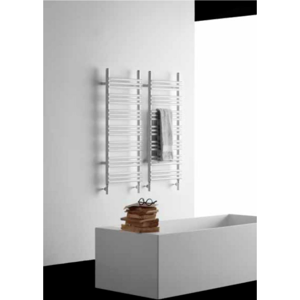 Полотенцесушитель, Antrax, Rabbit E 22, шгв 435*99*1052, термостат, нижнее слева, цвет-белый матовый