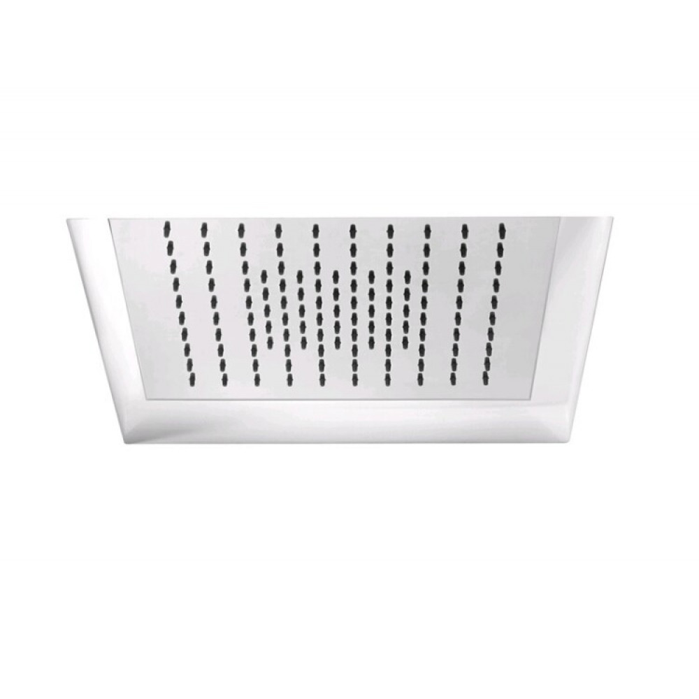 Верхний душ, Fantini, ACQUAFIT, шг 354*354, цвет-черный матовый