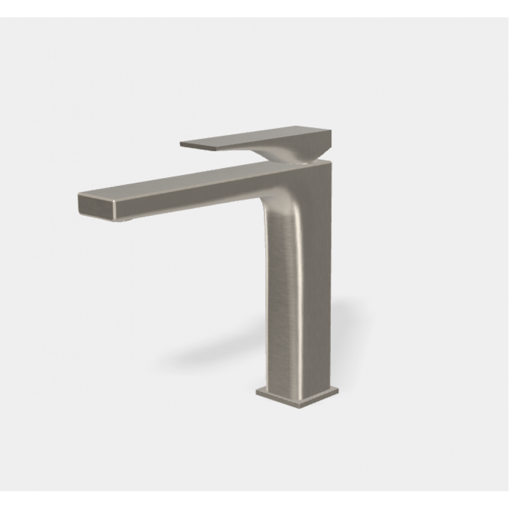 Смеситель для раковины, Fima Carlo Frattini, Zeta, цвет-никель брашированный