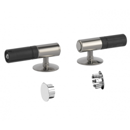 Петли, Gessi, для сиденья для унитаза, Warm Bronze Brushed PVD