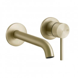 Смеситель для раковины, Gessi, 316 Trame, цвет-Brushed Brass PVD