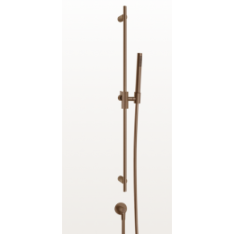 Душевой гарнитур, Gessi, Anello, цвет-Copper Brushed PVD