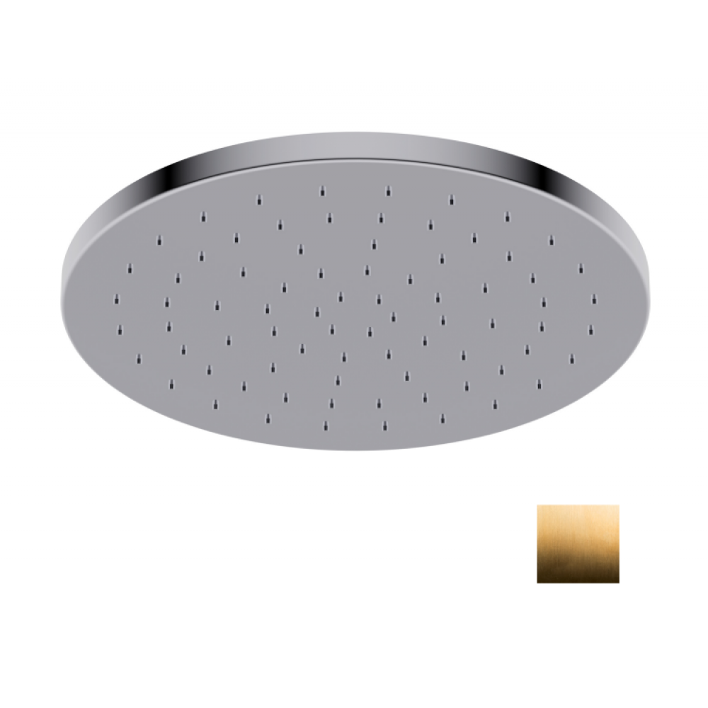 Верхний душ, Ritmonio, 250*250, цвет-золото брашированное (Brushed Gold)