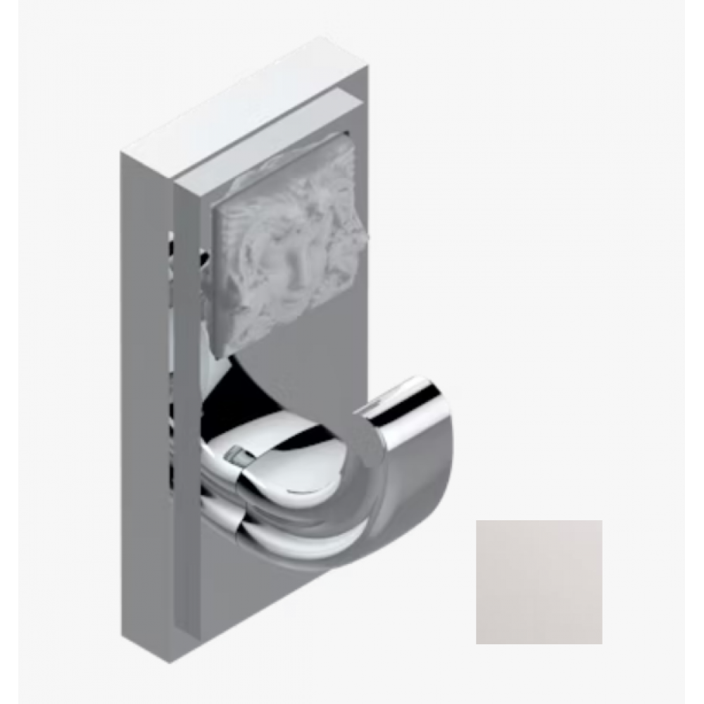 Крючок, THG, Masque de Femme Smooth metal, шгв 45*46*95, цвет-никель