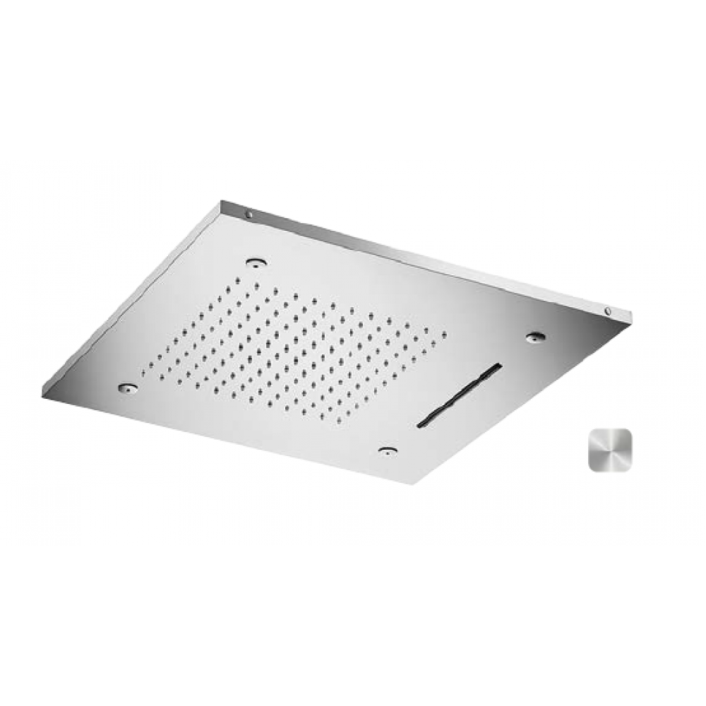 Верхний душ, Almar, Shower Heads built-n, 496*496, цвет-Stainless Steel Mirror (Товар заказной, возврату не подлежит)