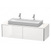 Тумба под раковину, Duravit, XSquare, шгв 1400*548*400, раковина-необходимо заказать, цвет-белый