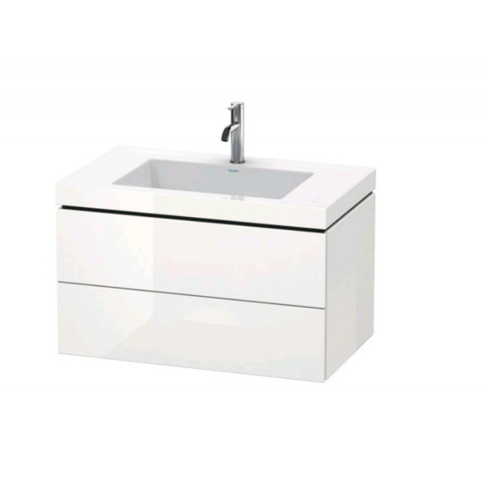 Тумба под раковину, Duravit, L-Cube, шгв 800*480*500, раковина-в комплекте, цвет-американский орех