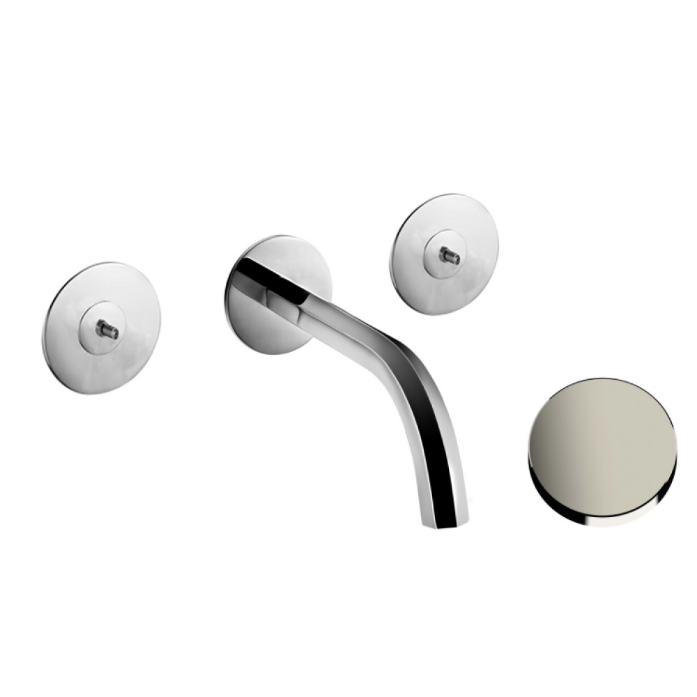 Смеситель для раковины, Fantini, Venezia, цвет-никель PVD