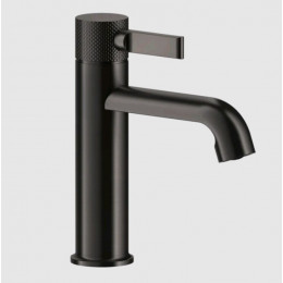 Смеситель для раковины, Gessi, Inciso, цвет-Black Metal Brushed PVD
