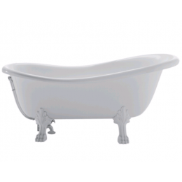 Ванна, Globo, Paestum, шгв 1700*800*720, цвет-белый/хром