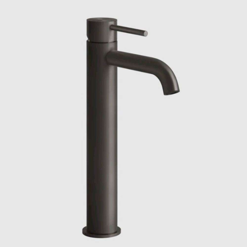 Смеситель для раковины, Gessi, 316 Flessa, цвет-Black Metal Brushed PVD
