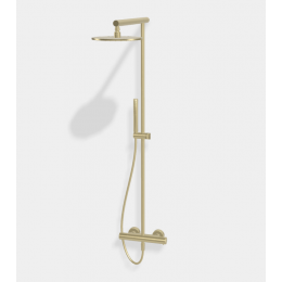 Душевая стойка, Fima Carlo Frattini, Shower column, цвет-шампань брашированная