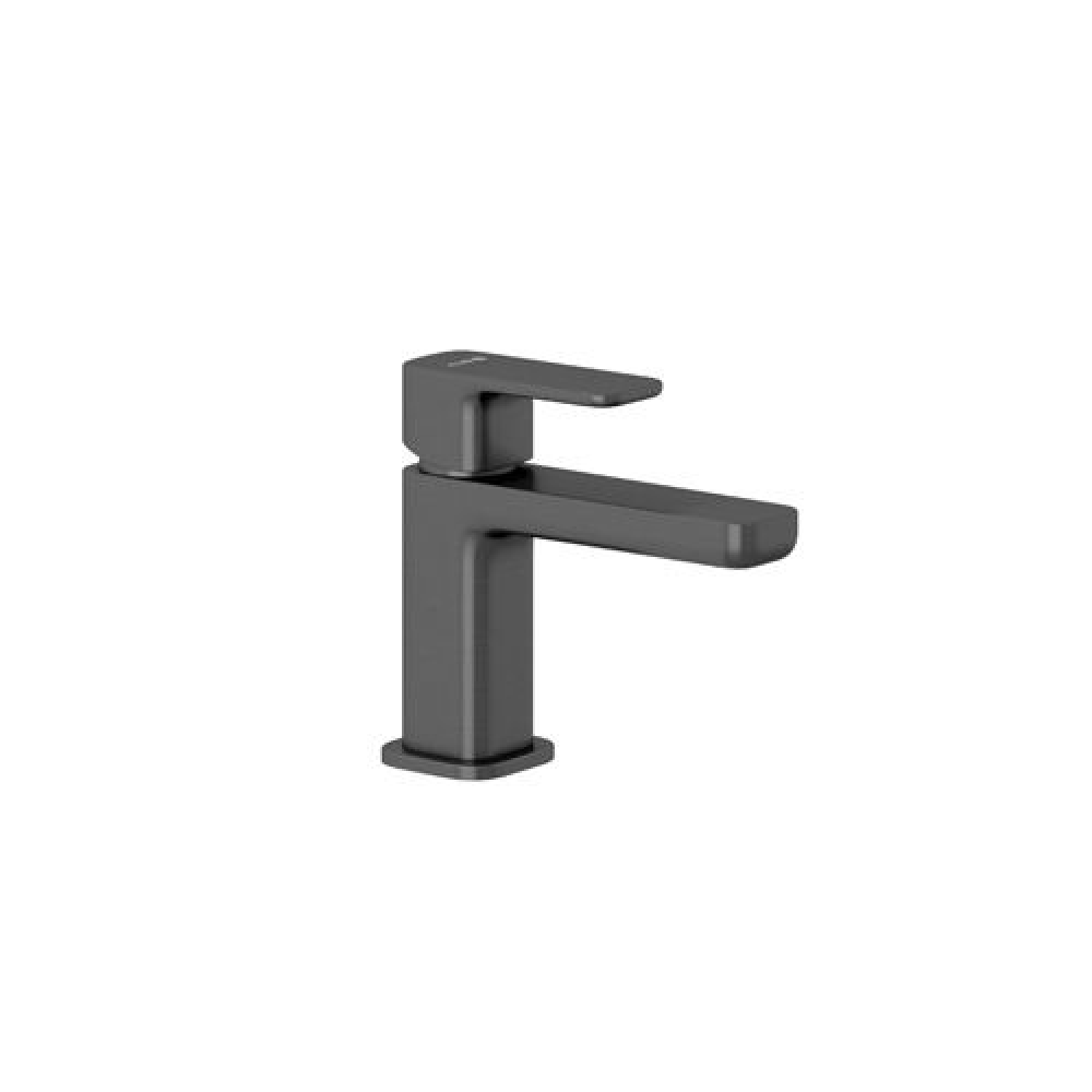 Смеситель для раковины, Kludi, Renon, цвет-сталь оружейная