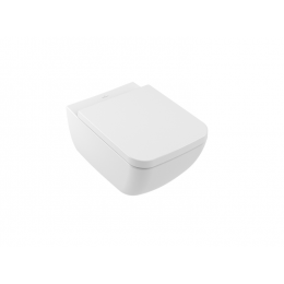Сиденье для унитаза, Villeroy&Boch, Venticello, CeramicPlus, цвет-Stone White