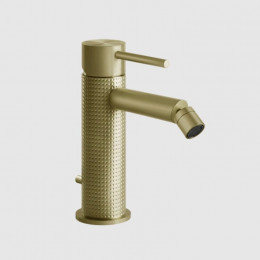 Смеситель для биде, Gessi, 316 Cesello, цвет-Brushed Brass PVD