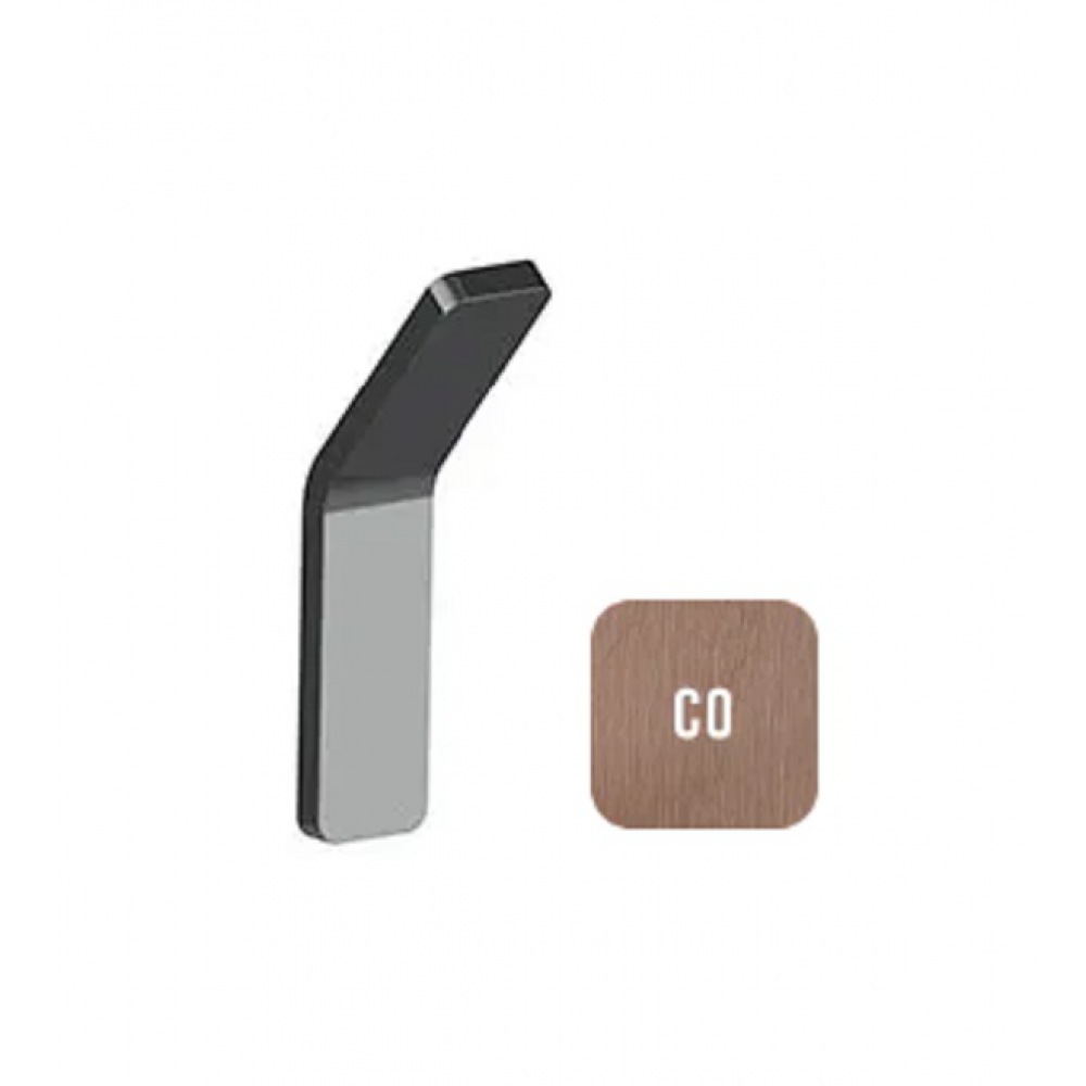 Крючок, Almar, Showers Accessories, шгв 22*38*100, цвет-Copper Brushed PVD (Товар заказной, возврату не подлежит)