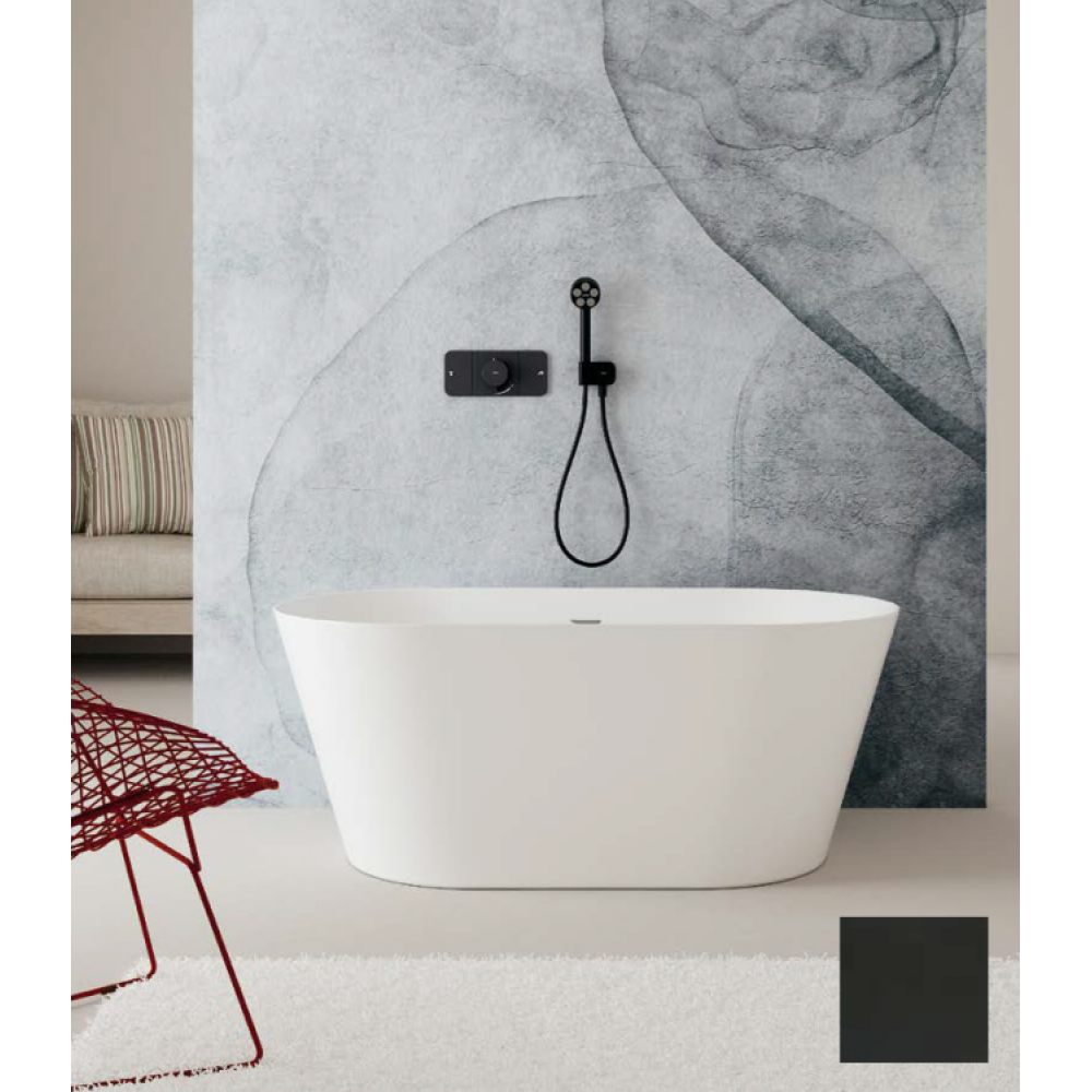 Ванна, Scarabeo, Glam, шгв 1500*700*600, цвет-Ardesia matt