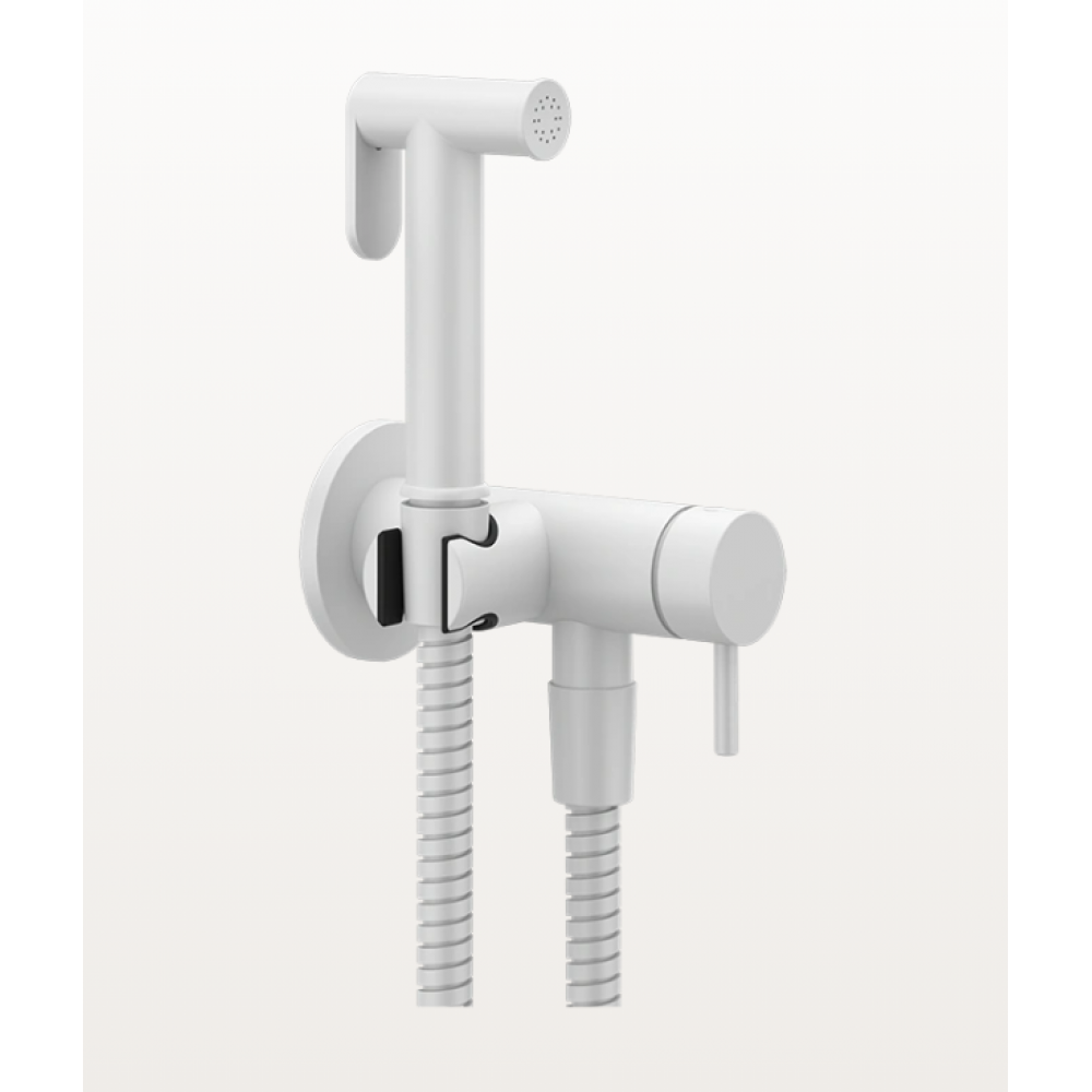 Гигиенический душ, Gessi, цвет-белый матовый