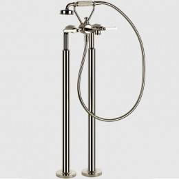 Смеситель для ванны и душа, Gessi, VENTI20, цвет-Nickel PVD