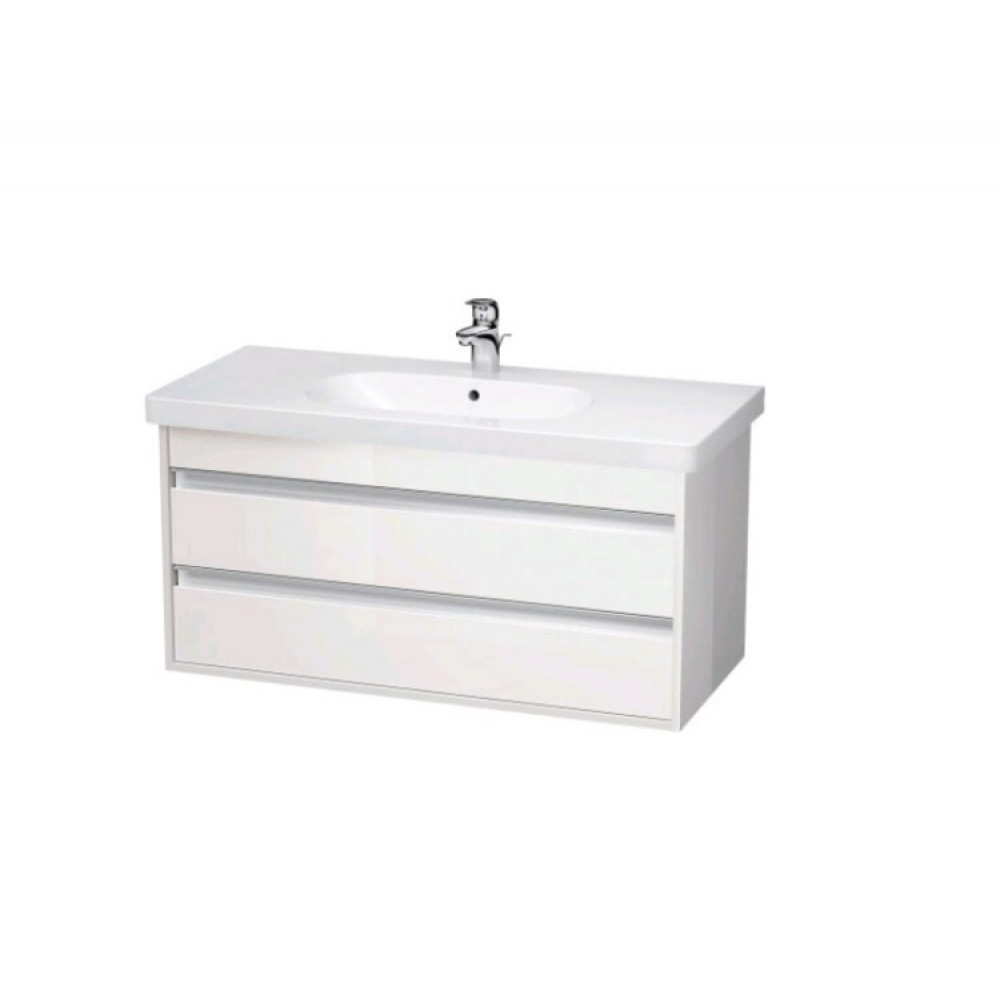 Тумба под раковину, Duravit, Ketho, шгв 1000*455*480, раковина-необходимо заказать, цвет-белый глянцевый
