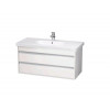 Тумба под раковину, Duravit, Ketho, шгв 1000*455*480, раковина-необходимо заказать, цвет-белый глянцевый