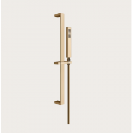 Душевой гарнитур, Gessi, Rettangolo shower, 35*205, цвет-Warm Bronze PVD