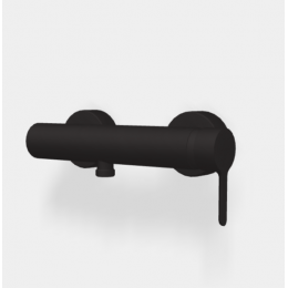 Смеситель для душа, Fima Carlo Frattini, Snap, цвет-чёрный матовый