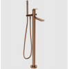 Смеситель для ванны и душа, Gessi, Ventaglio, цвет-Copper Brushed PVD